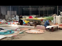 膨らませる 城 の 高精度 の 縫い目