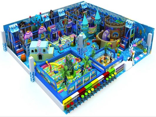 シーワールド テーマ ベビー ナイトリー フォート 室内遊び場 ソフトプレイハウス 小さなアドベンチャーパーク