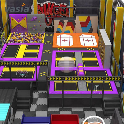 カスタム トランポリン 子供 ジャンピング ベッド 公園 子供 遊び場