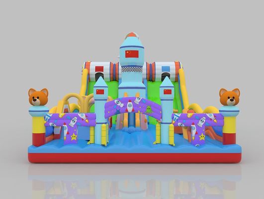 6m 7m スライド付きのPvc商用ジャンプ城