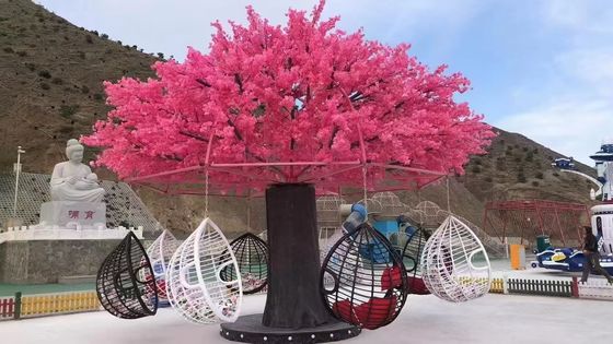 高耐久性 インタラクティブな花木のスイング 遊び場機器
