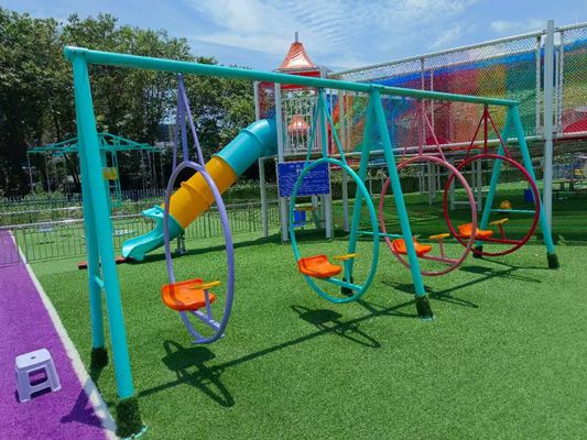 子供用スイング遊具 インタラクティブプレイグラウンド設備 技術支援によるインクルーシブデザイン
