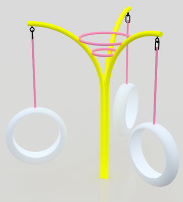 全天候性能のためのスイングプレイグラウンド機器防水材料